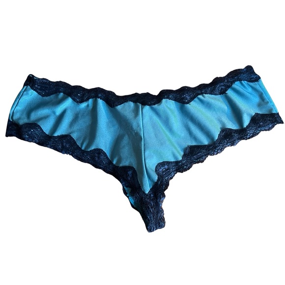 Men’s Blue Lace Brief - Picture 2 of 2